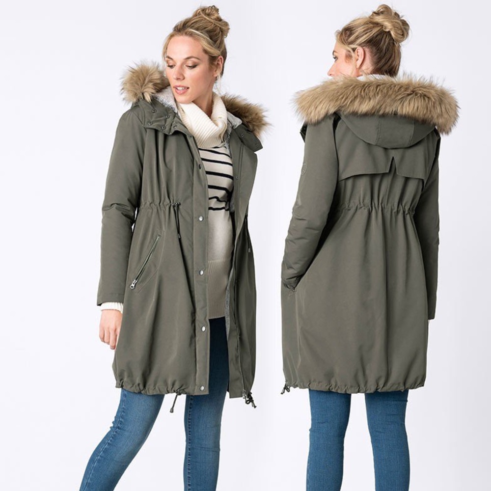 Seraphine 3 in 1 Winter Maternity Parka